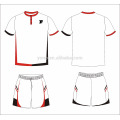 uniformes de football de la jeunesse aucun logo rouge blanc jersey de football mis en vente